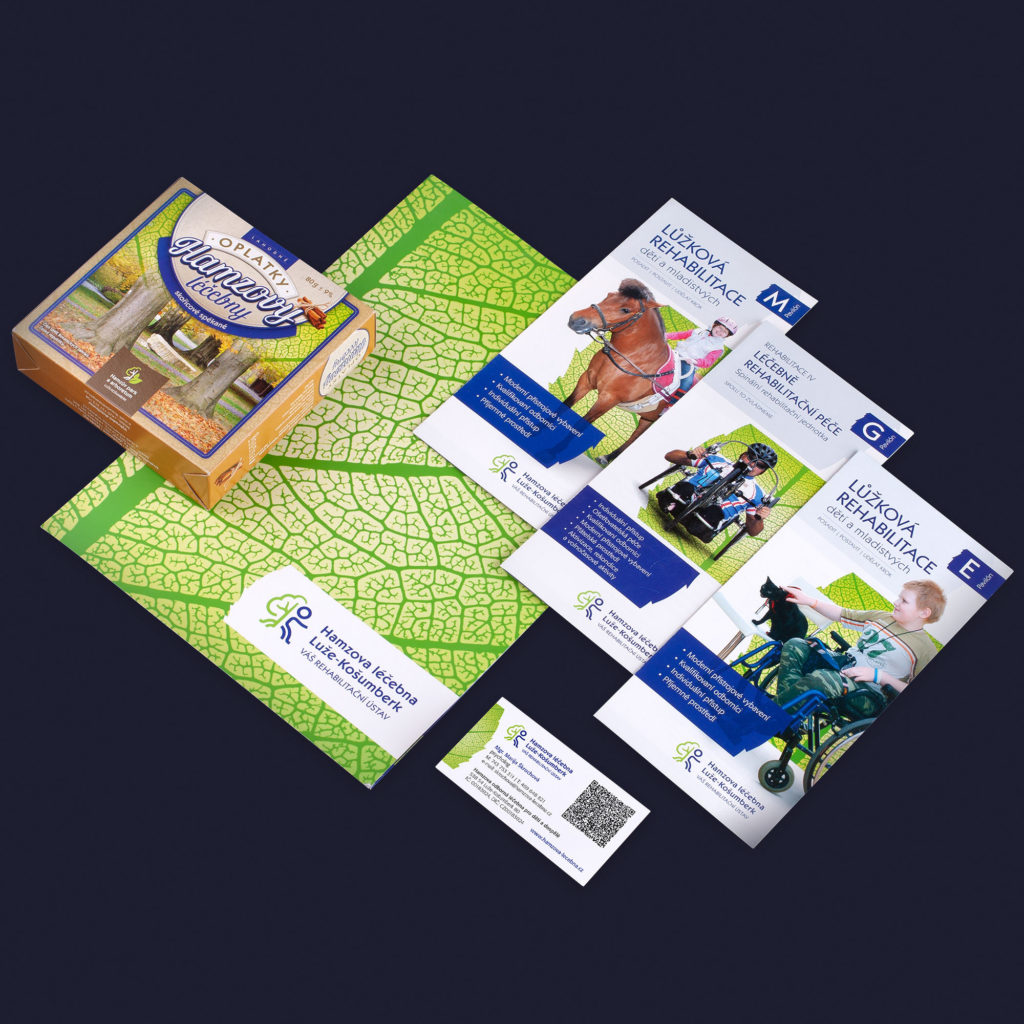 Hamzova léčebna vizuální identita